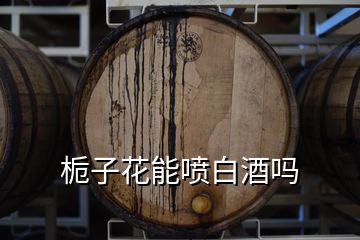 梔子花能噴白酒嗎