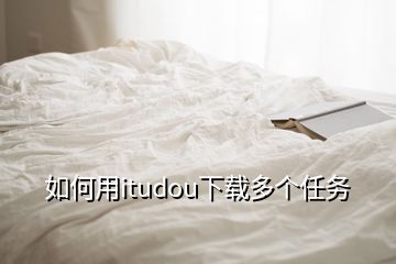 如何用itudou下載多個任務