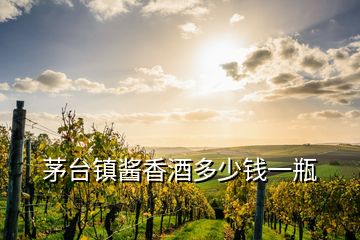 茅臺鎮(zhèn)醬香酒多少錢一瓶