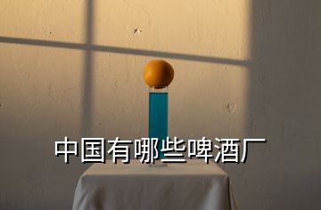 中國(guó)有哪些啤酒廠(chǎng)