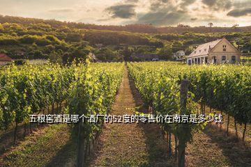 五糧窖酒是哪個酒廠的52度的零售價在南京是多少錢