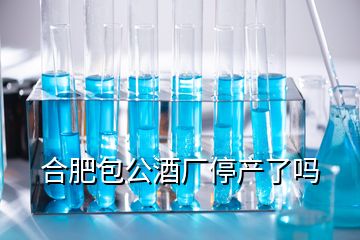 合肥包公酒廠停產(chǎn)了嗎