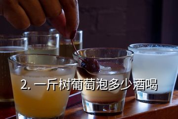 2. 一斤樹葡萄泡多少酒喝