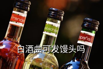 白酒曲可發(fā)饅頭嗎