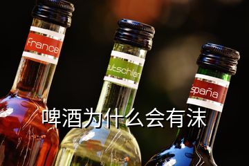 啤酒為什么會有沫