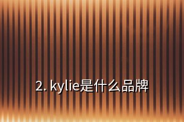 2. kylie是什么品牌