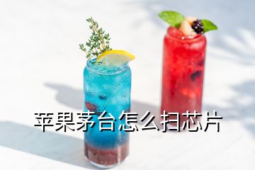 蘋果茅臺(tái)怎么掃芯片