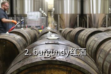 2. burgundy紅酒