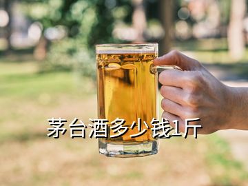 茅臺酒多少錢1斤