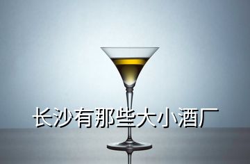 長(zhǎng)沙有那些大小酒廠