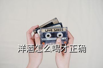 洋酒怎么喝才正確