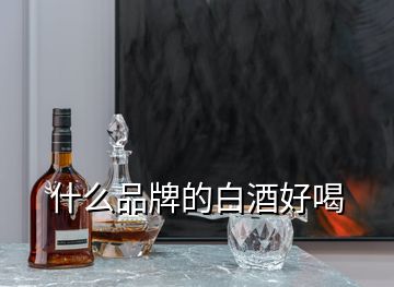 什么品牌的白酒好喝