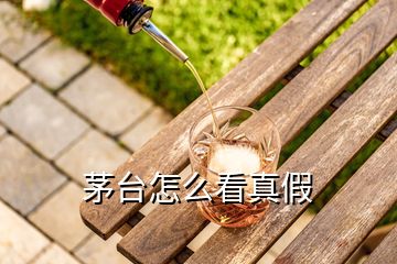 茅臺(tái)怎么看真假