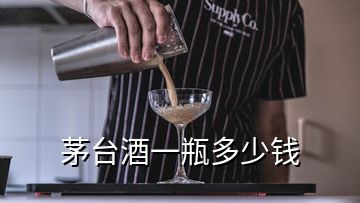 茅臺(tái)酒一瓶多少錢