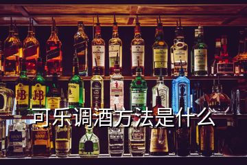 可樂(lè)調(diào)酒方法是什么