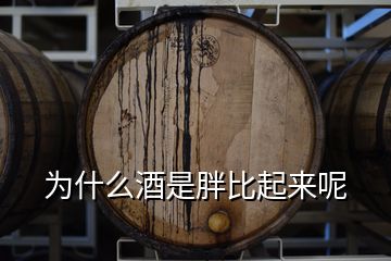 為什么酒是胖比起來呢