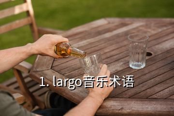 1. largo音樂術(shù)語