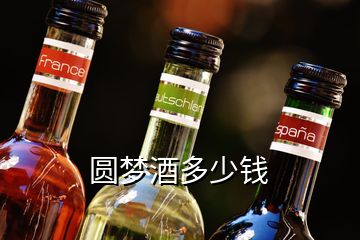 圓夢酒多少錢