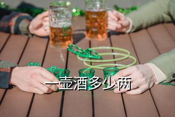 一壺酒多少兩