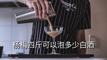 楊梅四斤可以泡多少白酒