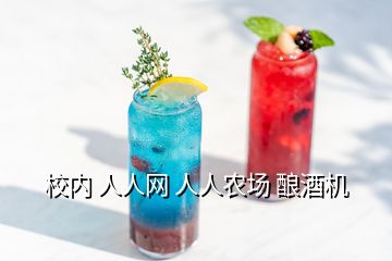 校內(nèi) 人人網(wǎng) 人人農(nóng)場 釀酒機