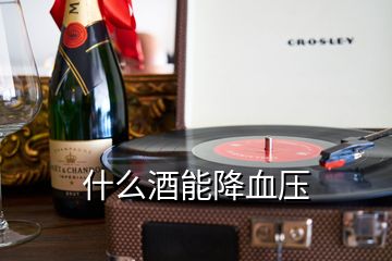 什么酒能降血壓