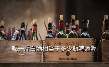 喝一斤白酒相當(dāng)于多少瓶啤酒呢