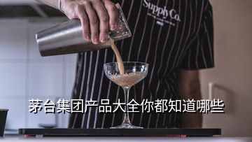 茅臺集團(tuán)產(chǎn)品大全你都知道哪些