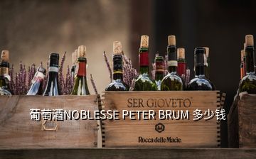 葡萄酒NOBLESSE PETER BRUM 多少錢