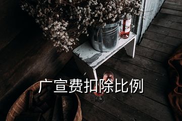 廣宣費(fèi)扣除比例