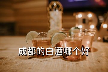 成都的白酒哪個(gè)好