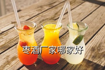 棗酒廠家哪家好