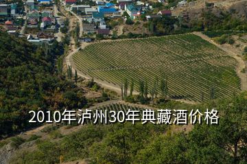 2010年瀘州30年典藏酒價格