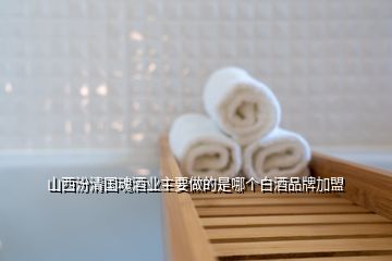 山西汾清國魂酒業(yè)主要做的是哪個白酒品牌加盟