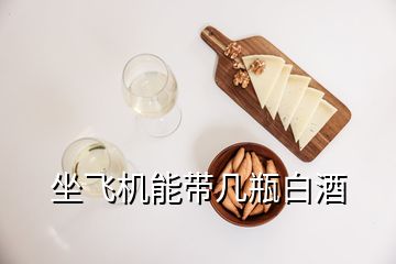 坐飛機能帶幾瓶白酒