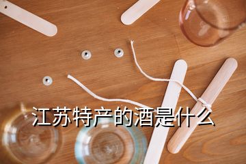 江蘇特產(chǎn)的酒是什么