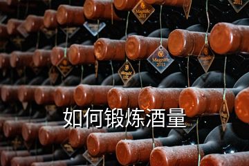 如何鍛煉酒量