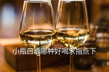 小瓶白酒哪種好喝求指點下