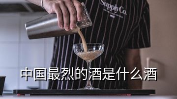 中國最烈的酒是什么酒