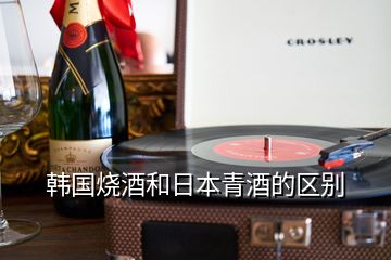 韓國(guó)燒酒和日本青酒的區(qū)別