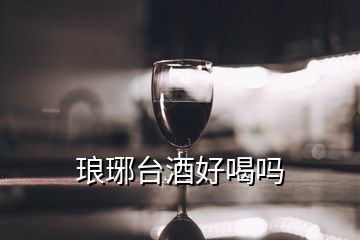 瑯琊臺(tái)酒好喝嗎