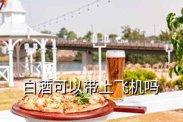 白酒可以帶上飛機嗎