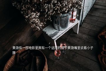 黃渤有一部電影里面有一個(gè)這樣的情節(jié)黃渤嘴里說(shuō)著小子脾