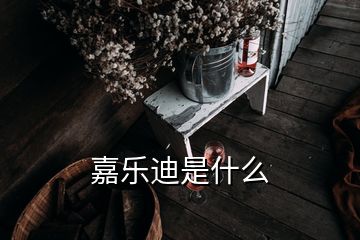 嘉樂迪是什么