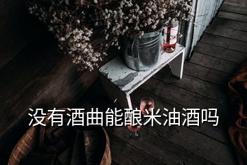 沒有酒曲能釀米油酒嗎