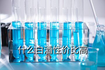 什么白酒性?xún)r(jià)比高