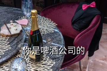 你是啤酒公司的