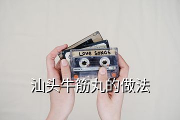 汕頭牛筋丸的做法