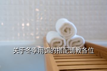 關(guān)于冬季用餌的搭配請(qǐng)教各位