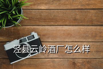 涇縣云嶺酒廠怎么樣